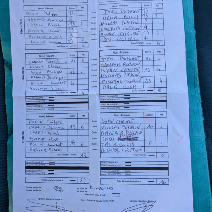 Cdc sénior 03/10/26 et 10/10/26